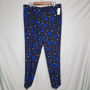 OppoSuits Starry Side Star Wars Mens 36x34 Pants Only Suit 44 Dark Side Blue NEW